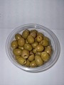 Drylowane zielone oliwki w zalewie 250g.