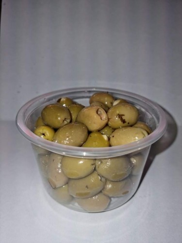 Zielone oliwki nadziewane czosnkiem w zalewie 250 g