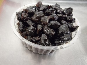 Czarne oliwki w stylu greckim bez pestek 250 g