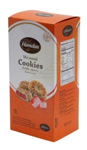 Ciasteczka arabskie z nadzieniem galaretkowym (lokum)