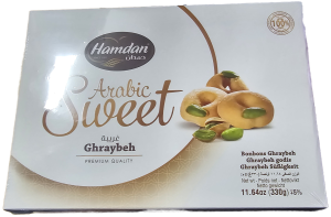 Ciastka Kruche z pistacjami Ghraybeg 330g Hamdan