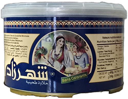 Chałwa Naturalna Puszka 350 g  Chamia