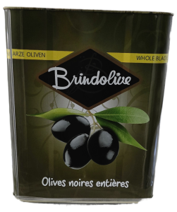 Oliwki czarne Całe Puszka  5 kg