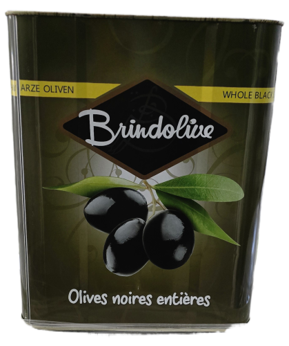 Oliwki czarne Całe Puszka  5 kg
