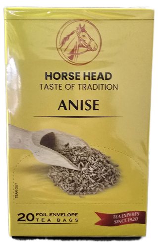 Herbata czarna z anyżem 20saszetek Głowa Konia 