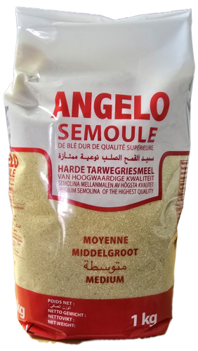 Semolina Medium Angelo 1 kg
