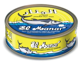 Tuńczyk Kawałki w oleju słonecznikowym 140g El Manar 