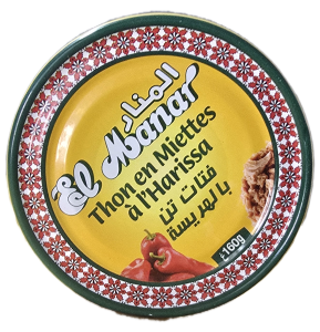 PŁATKI Z TUŃCZYKA Z HARISSA 160 G EL MANAR 