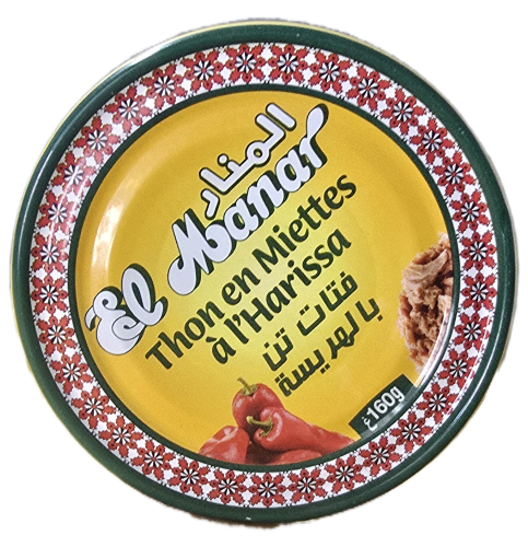 PŁATKI Z TUŃCZYKA Z HARISSA 160 G EL MANAR 