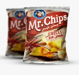 Mr. chips o smaku chilli 65gr. /100% vegan
