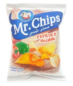 Mr.Chips o smaku paprykowym 75gr./% Vegan