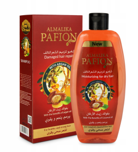 SZAMPON REGENERUJĄCY Z OLEJEM ARGANOWYM 400 ML ALMALIKA PAFION SYRYSJKI