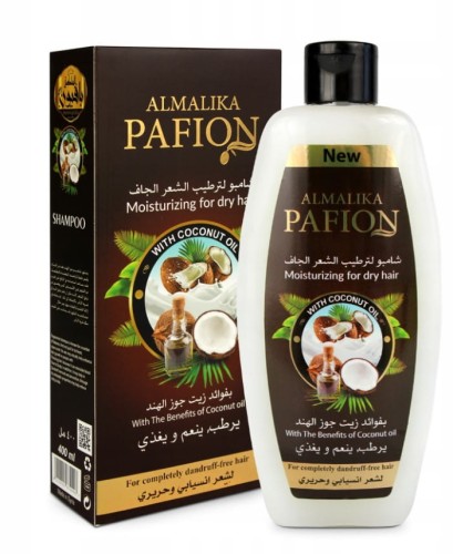 Szampon Nawilżający z Olejem Kokosowym 400 ml Almalika Pafion SYRYJSKI