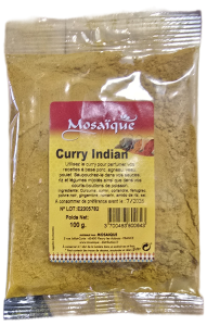 Curry Indian 100 g mosaique