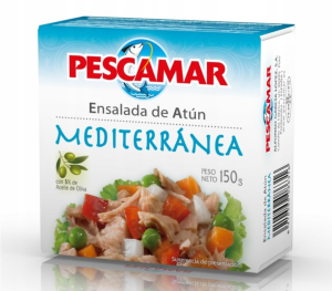 Sałatka z tuńczyka śródziemnomorska 150 g PESCAMAR