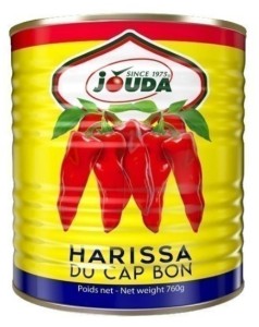 Pasta Harissa Du Cap Bon 760g Jouda Tunezja