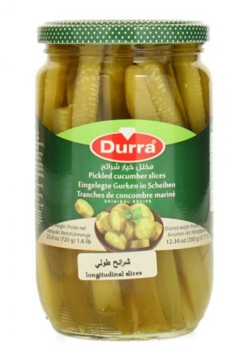 Ogórek marynowany Durra w plasterkach 650g