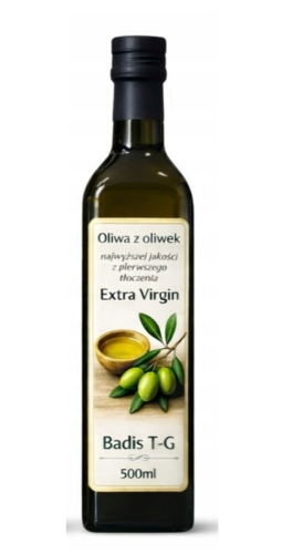 Oliwa z oliwek extra virgin 500ml z Tunezji