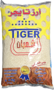 Ryż Carlose Średni 4,5 kg Tiger