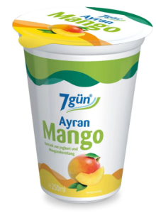 Ayran Mango  250 ml – Orzeźwiający napój jogurtowy o smaku mango  مشروب آيران بالمانجو 