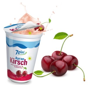Ayran Wiśniowy 250 ml – Orzeźwiający napój jogurtowy o smaku wisniowym