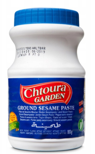 TAHINI PASTA SEZAMOWA 800 G LIBAŃSKA CHTOURA GARDEN