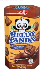 Meiji Hello Panda Choco Ciasteczka Z Nadzieniem O Smaku Czekoladowym 50g