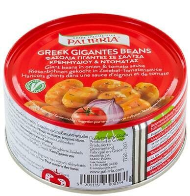Fasolka z pomidorami i cebula 280gr.MY GREEK MEZE Giant Beans with tomatoes and onions