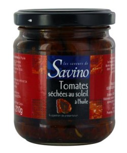 Savino Pomidory w oliwie 210g Tomates sechees