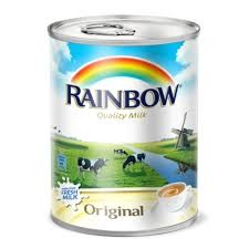 Mleko Zagęszczone Niesłodzone RAINBOW 410g