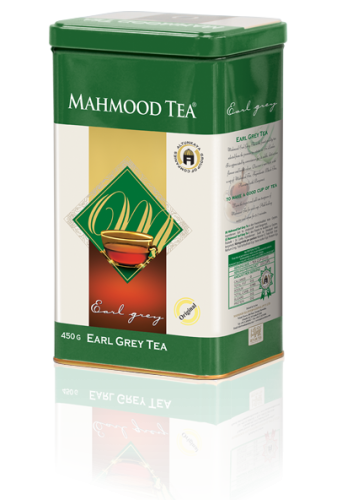 Herbata Cejlońska Earl Grey Sypana Puszka MAHMOOD 450g