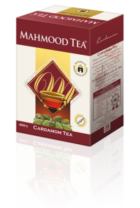 Herbata Cejlońska Czarna z Kardamonem Sypana Pudełko MAHMOOD 450g
