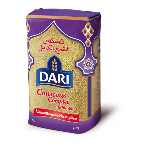 Kuskus Pełnoziarnisty / Couscous Complet DARI 1KG