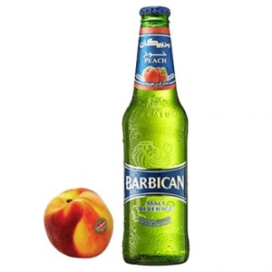 Bezalkoholowe Piwo Brzoskwiniowe / Peach BARBICAN 330ml
