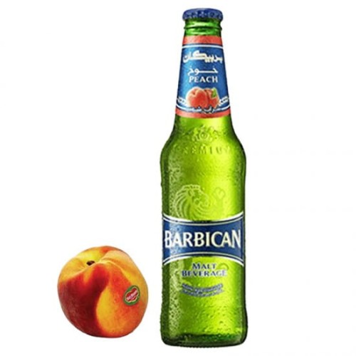 Bezalkoholowe Piwo Brzoskwiniowe / Peach BARBICAN 330ml