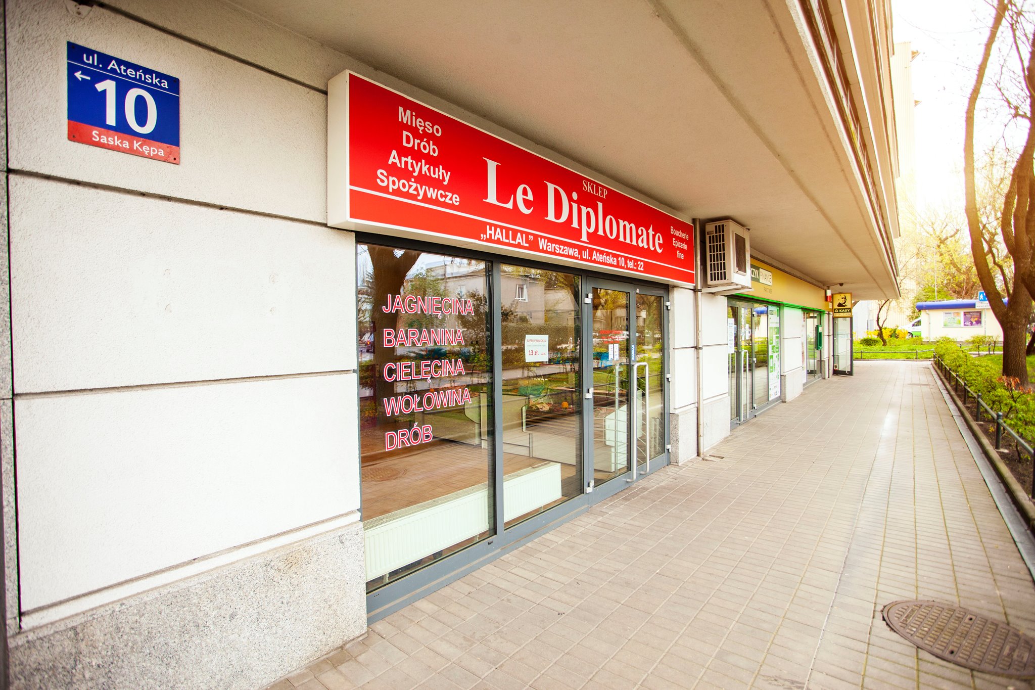 Sklep Le Diplomate w Warszawie