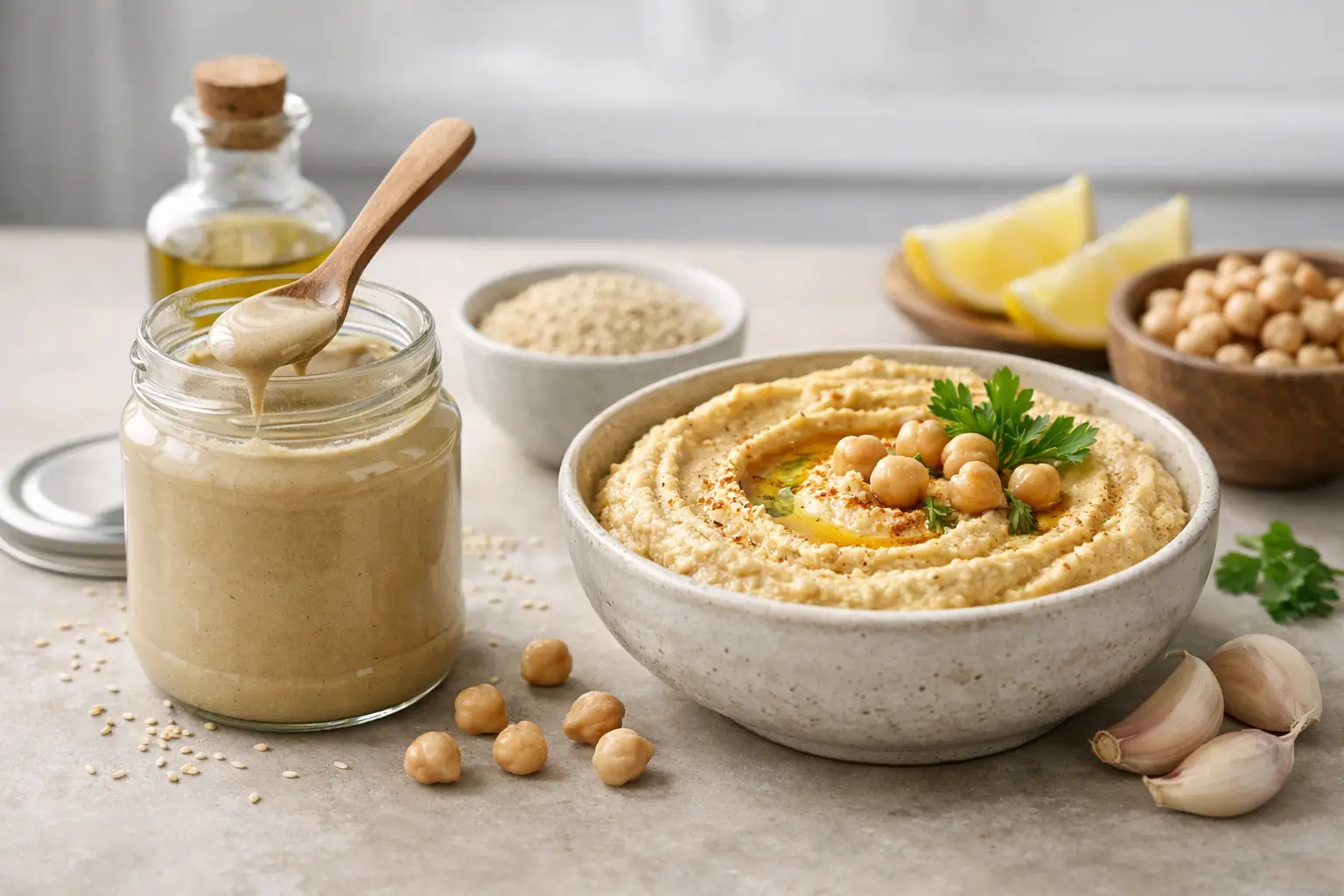 Pasta tahini do hummusu - jak wybrać dobrą